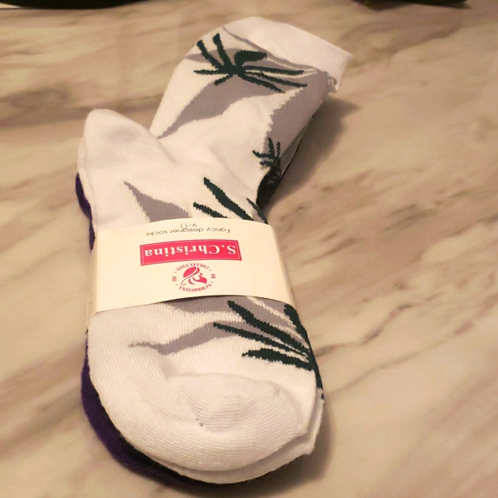 3 Pairs of Herb 🌿 Plant Socks